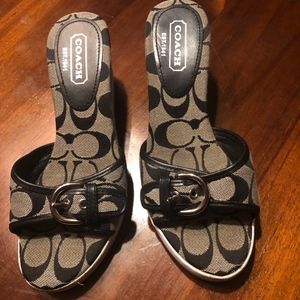 Coach Perry Wedge Sandal